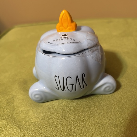 Rae Dunn Disney Cinderella Carriage Small Sugar Container - Picture 2 of 4